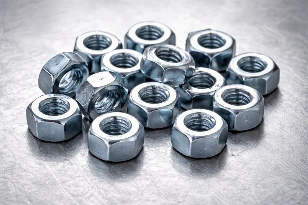 Гайка оцинкованная шестигранная м24